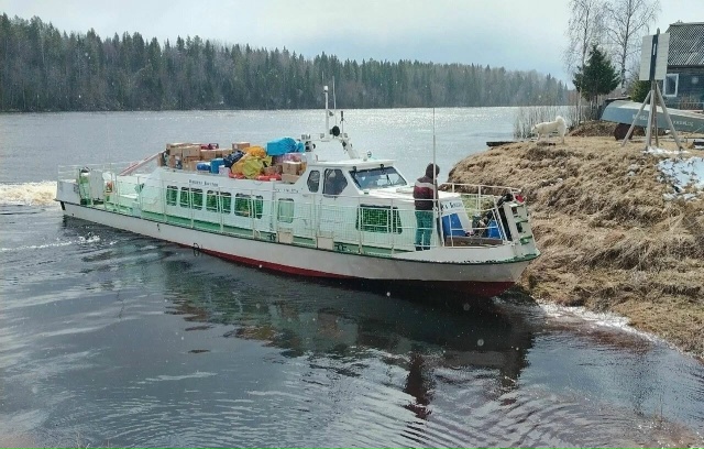 «Никита Козлов» начал свою работу по маршруту «с. Порог — д. Усть-Кожа» в 2026 году