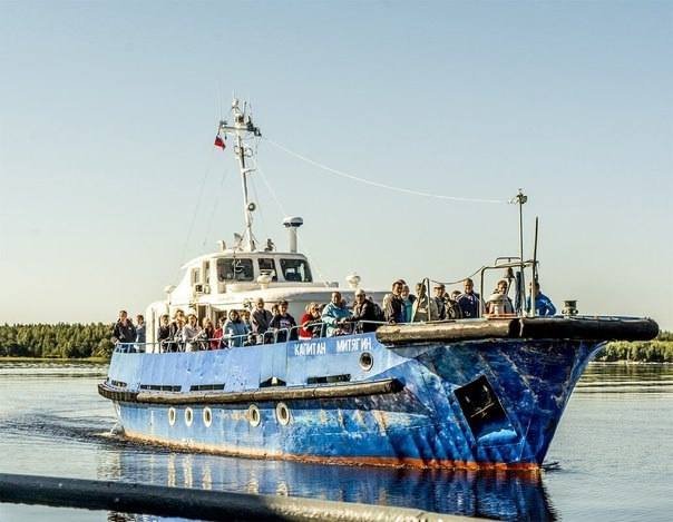 С 18 апреля 2026 года «Капитан Митягин» работает на маршруте Онега — Легашевская запань