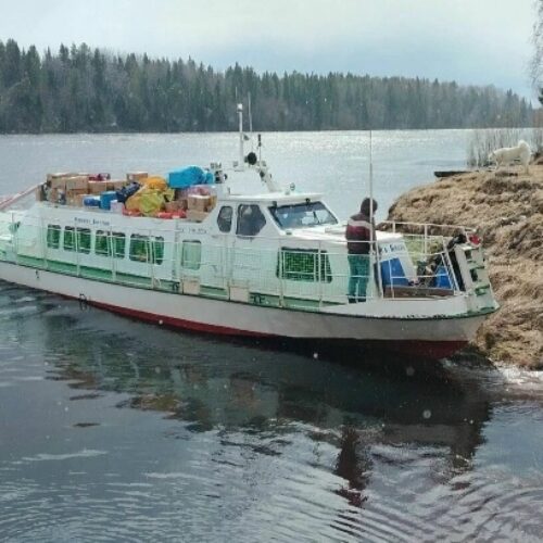 «Никита Козлов» начал свою работу по маршруту «с. Порог — д. Усть-Кожа» в 2026 году